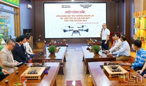 타이응우옌, UAV 생산 프로젝트 유치 및 저고도 경제 개발 추진